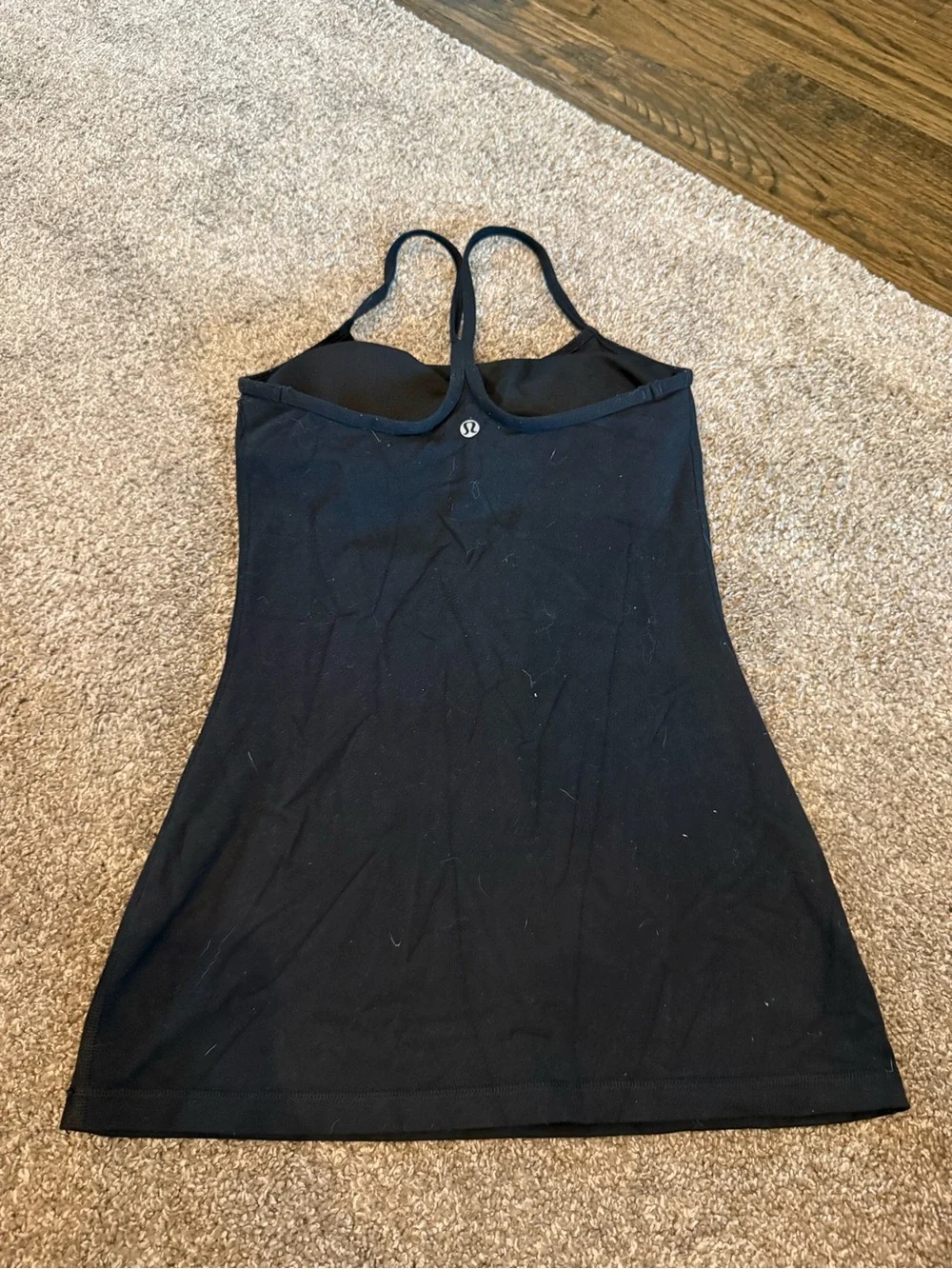 lululemon athletica Black Halter Neck Tank Top